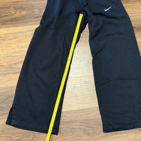 Nike Phoenix Fleece Pants Women S Gray High Waist Wide Leg Cozy Loungewear - Picture 2 of 6